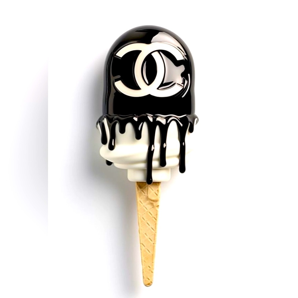 Nwt luxury 20x30in Black & White🍦Poster Print| Modern Fashion wall decor